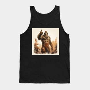 Vintage Bigfoot Sasquatch Yowie Tank Top